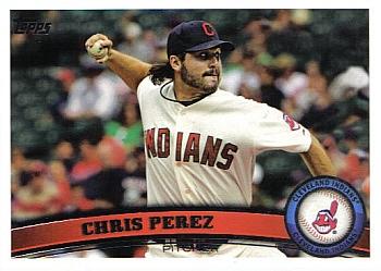 2011 Topps #159 Chris Perez Front