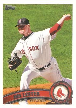 2011 Topps #3 Jon Lester Front