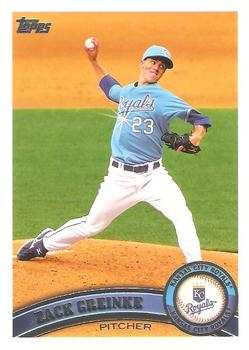 2011 Topps #108 Zack Greinke Front