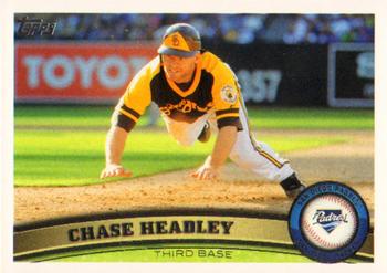 2011 Topps #206 Chase Headley Front