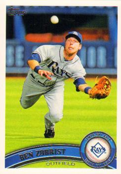 2011 Topps #27 Ben Zobrist Front