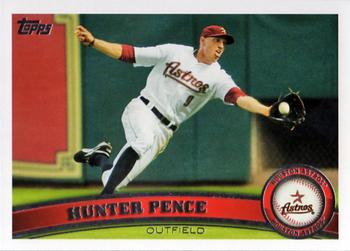 2011 Topps #45 Hunter Pence Front