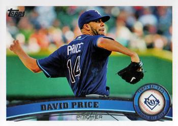 2011 Topps #61 David Price Front