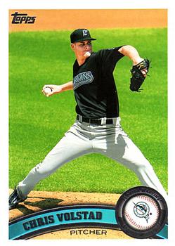 2011 Topps #127 Chris Volstad Front