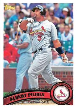 2011 Topps #547 Albert Pujols Front