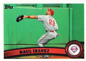2011 Topps #656 Raul Ibanez Front