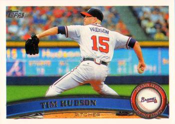 2011 Topps #77 Tim Hudson Front