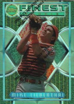 1995 Finest - Refractors #13 Mike Lieberthal Front