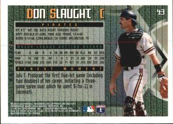 1995 Finest - Refractors #43 Don Slaught Back