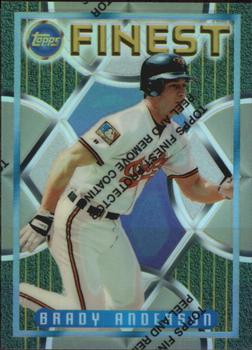 1995 Finest - Refractors #44 Brady Anderson Front