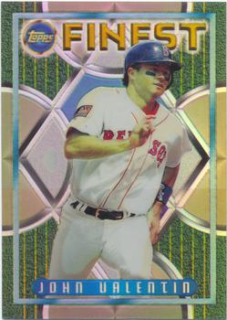 1995 Finest - Refractors #53 John Valentin Front