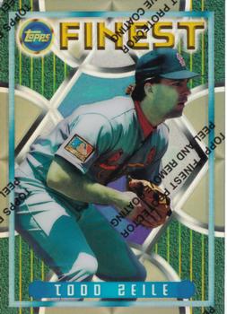 1995 Finest - Refractors #80 Todd Zeile Front