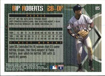 1995 Finest - Refractors #85 Bip Roberts Back