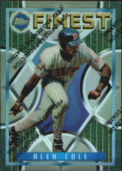 1995 Finest - Refractors #139 Alex Cole Front