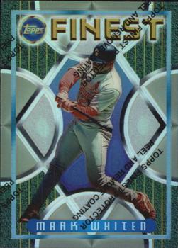 1995 Finest - Refractors #147 Mark Whiten Front