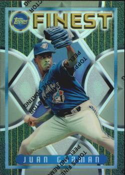 1995 Finest - Refractors #151 Juan Guzman Front