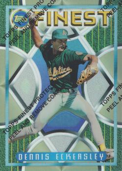 1995 Finest - Refractors #155 Dennis Eckersley Front