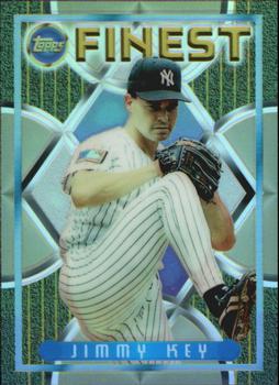 1995 Finest - Refractors #160 Jimmy Key Front