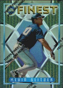 1995 Finest - Refractors #210 Kevin Seitzer Front