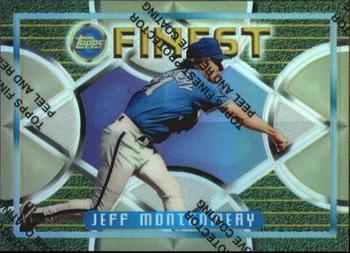 1995 Finest - Refractors #214 Jeff Montgomery Front