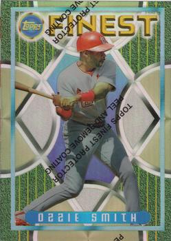 1995 Finest - Refractors #217 Ozzie Smith Front