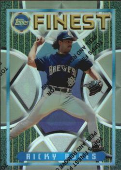 1995 Finest - Refractors #234 Ricky Bones Front