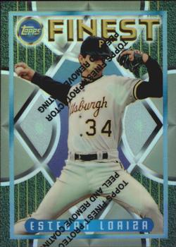 1995 Finest - Refractors #253 Esteban Loaiza Front