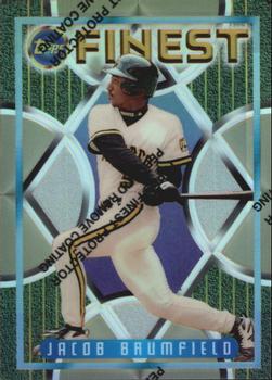 1995 Finest - Refractors #262 Jacob Brumfield Front