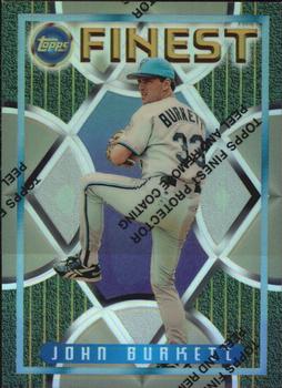 1995 Finest - Refractors #285 John Burkett Front