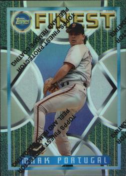 1995 Finest - Refractors #322 Mark Portugal Front