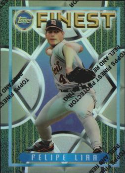 1995 Finest - Refractors #329 Felipe Lira Front