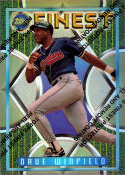 1995 Finest - Refractors #249 Dave Winfield Front