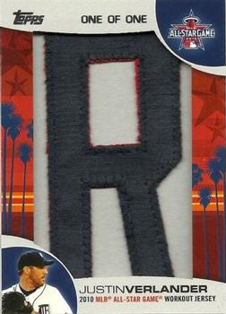 2011 Topps - In the Name #INR-10 Justin Verlander Front