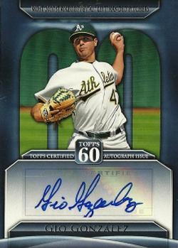2011 Topps - Topps 60 Autographs #T60A-GG Gio Gonzalez Front