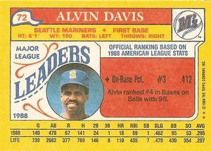 Davis, Alvin / Seattle Mariners, Bowman #479