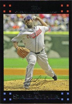 2007 Topps Pepsi #P11 C.C. Sabathia Front