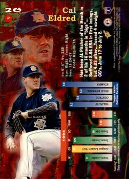 1995 Stadium Club - Members Only #20 Cal Eldred Back