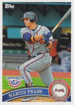 2011 Topps Opening Day #21 Martin Prado Front