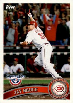 2011 Topps Opening Day #81 Jay Bruce Front