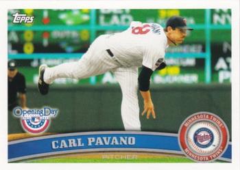 2011 Topps Opening Day #88 Carl Pavano Front