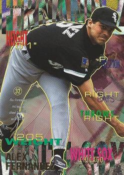 1995 Fleer #115 Alex Fernandez Front