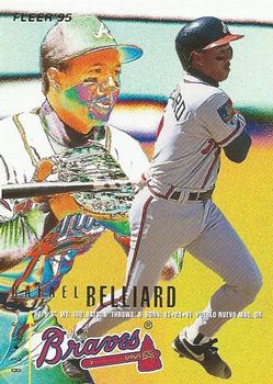 1995 Fleer #301 Rafael Belliard Front