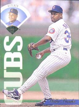 1995 Leaf #201 Willie Banks Front