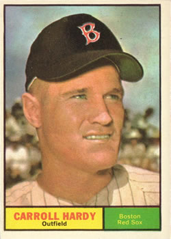 1961 Topps #257 Carroll Hardy Front