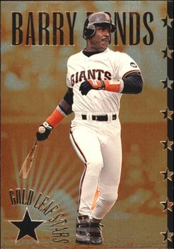 1995 Leaf - Gold Leaf Stars #5 Barry Bonds Front