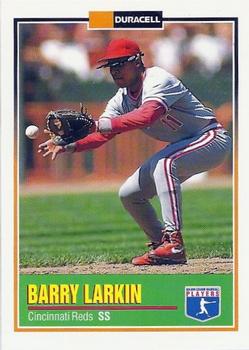 1993 Duracell Power Players II #17 Barry Larkin Front