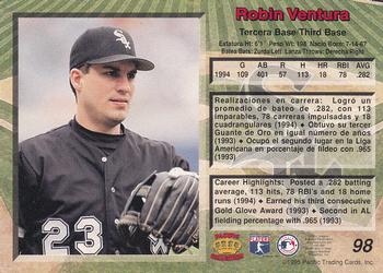 1995 Pacific #98 Robin Ventura Back