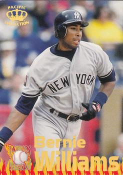 1995 Pacific - Latinos Destacados #36 Bernie Williams Front