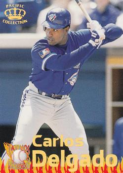 1995 Pacific - Latinos Destacados #9 Carlos Delgado Front