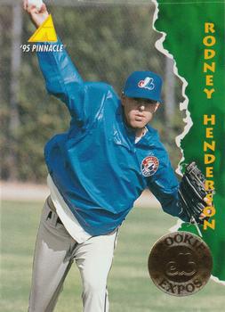 1995 Pinnacle #418 Rodney Henderson Front